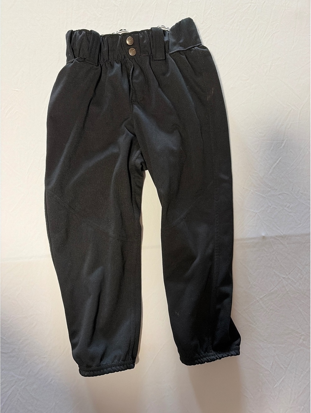 EvoShield XS Black Athletic Pants with Elastic Waist and Ankle Cuffs